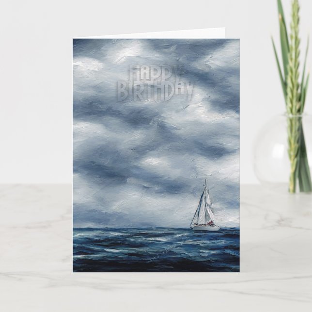 Yacht (alt) karte (Vorderseite)