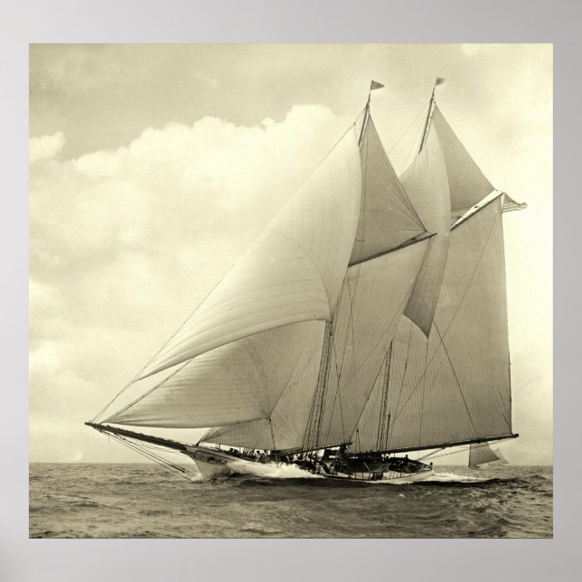 Yacht 'America' 1910 Poster (Vorne)
