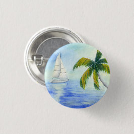Yacht auf dem Meer Palma Button