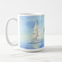 Yacht auf dem Meer Palma