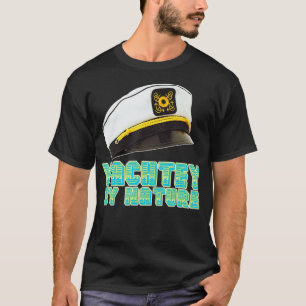Yacht by Nature Yacht Rock Vintager 80er Segeln N T-Shirt