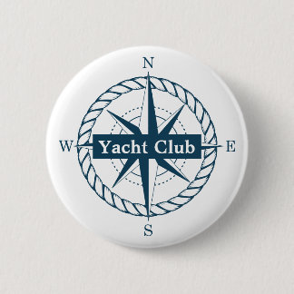 Yacht Club Abzeichen Button