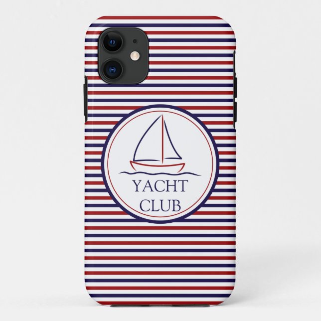 Yacht Club Case-Mate iPhone Hülle (Rückseite)