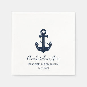Yacht Club Cocktail Servietten Nautische Hochzeit