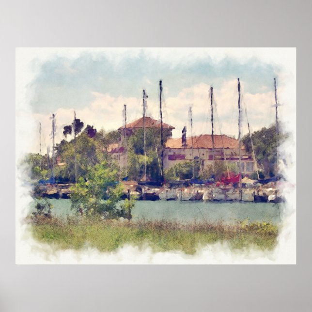 Yacht Club Detroit Poster (Vorne)