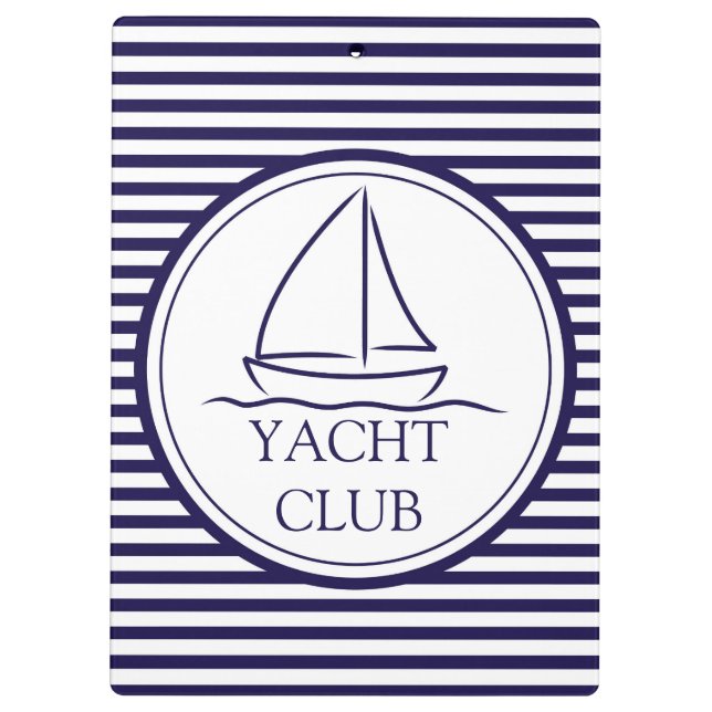 Yacht Club Klemmbrett (Rückseite)