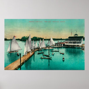 Yacht Club Oregon Poster