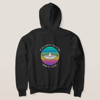 Yacht Club Paper Boat Hoodie