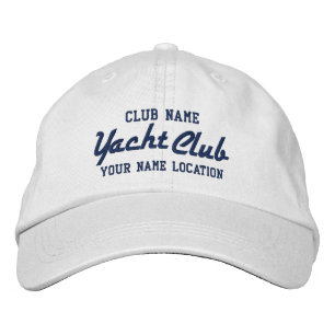 Yacht Club Personalizable Cap Bestickte Baseballkappe