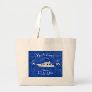 Yacht Club Yeah Boje Jumbo Stoffbeutel