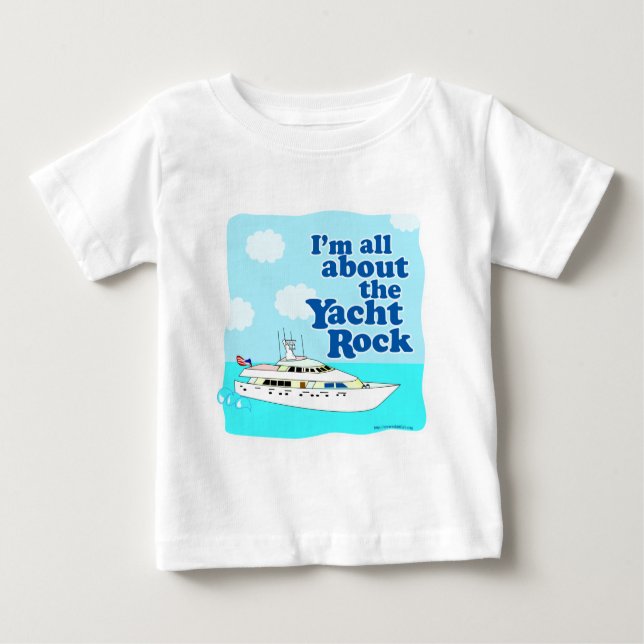 Yacht-Felsen Baby T-shirt (Vorderseite)
