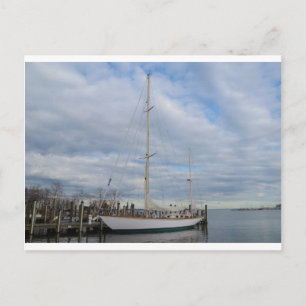 Yacht in Annapolis. Postkarte