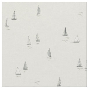 Yacht Meer Boot neutral Mini Maßstab Stoff
