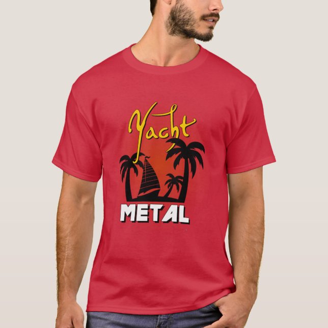 Yacht Metal T-Shirt (Vorderseite)