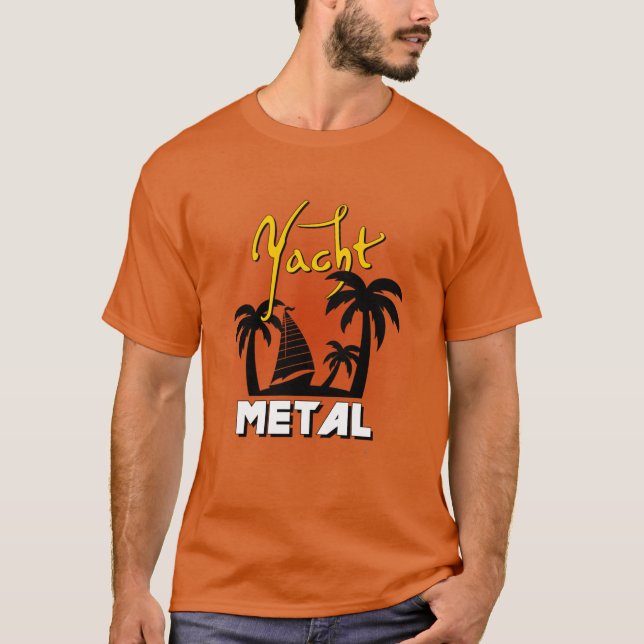 Yacht Metall T-Shirt (Vorderseite)
