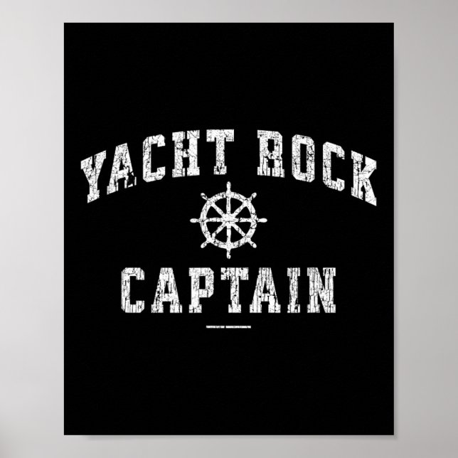Yacht Rock Captain Poster (Vorne)