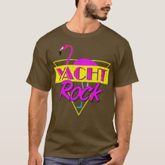 Yacht Rock Party Boat Drinks 80er verblasst T-Shirt