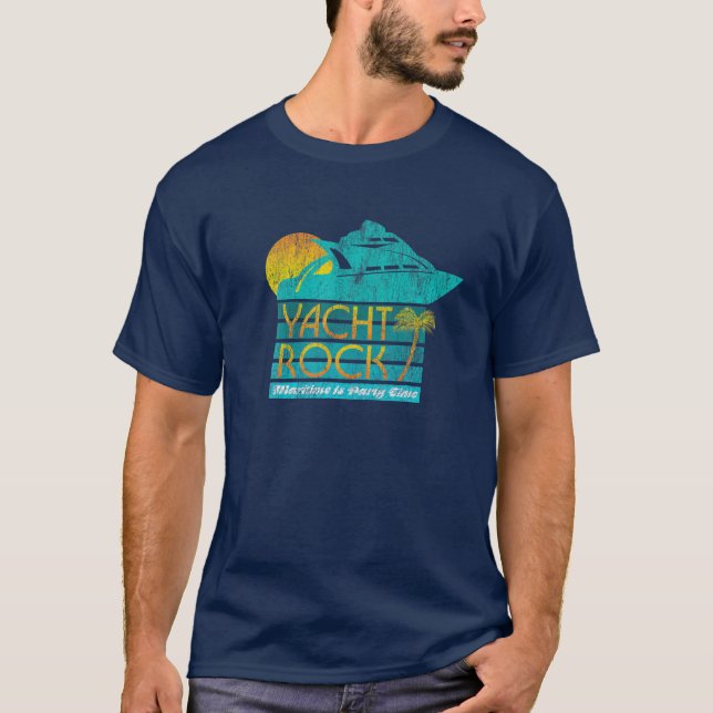 Yacht Rock Party Drink Maritime = Party T T-Shirt (Vorderseite)