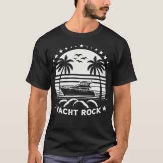 Yacht Rock Retro 80er Jahre Stil T-Shirt