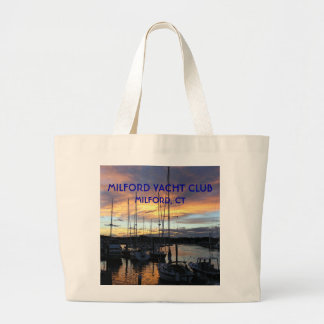 YACHTCLUB DER DOCK-TASCHEN-MILFORD, MILFORD, CT JUMBO STOFFBEUTEL
