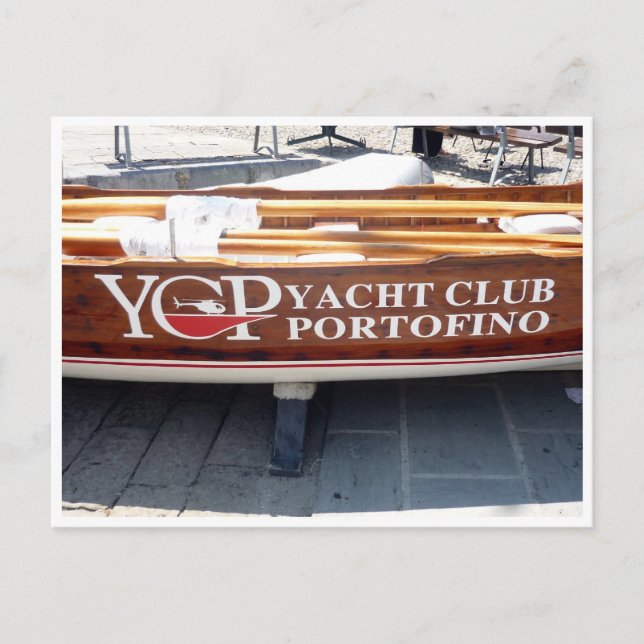 Yachtclub Portofino Postkarte (Vorderseite)