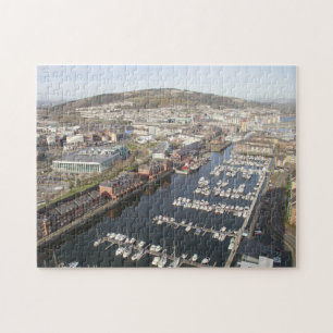 Yachten in Swansea. Puzzle