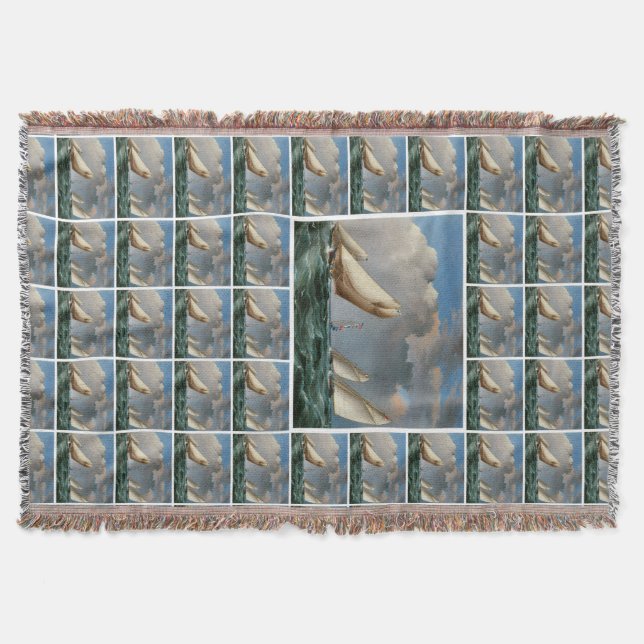 Yachten umkreisen die Mark Decke (Vorderseite)