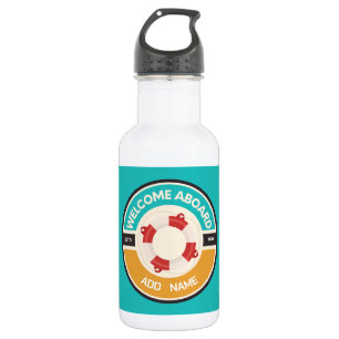 Yachthafen der Blue Marine Nautical Anchor Edelstahlflasche