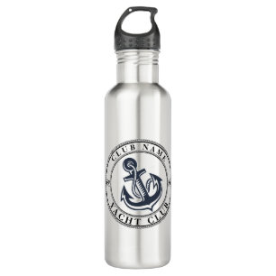 Yachthafen der Blue Marine Nautical Anchor Edelstahlflasche