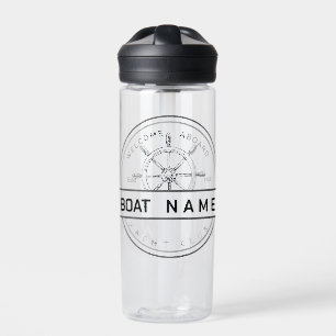 Yachthafen der Blue Marine Nautical Anchor Trinkflasche