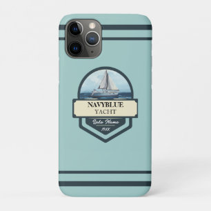 Yachthafen der Blue Navy Anchor Case-Mate iPhone Hülle