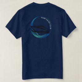 Yachthafen der Blue Navy Anchor T-Shirt