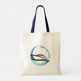 Yachthafen der Blue Navy Anchor Tragetasche