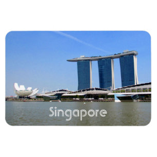 Yachthafen Singapore Magnet