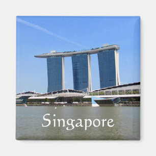 Yachthafen Singapore Magnet