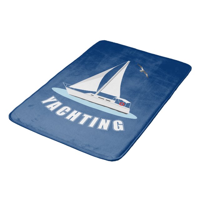 Yachting Badematte (Schrägansicht)