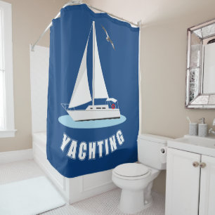 Yachting Duschvorhang