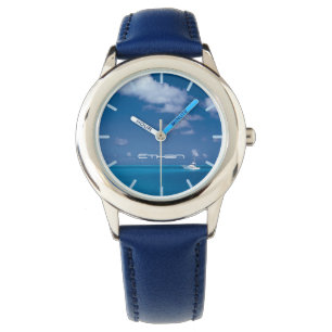 Yachting in Blue Armbanduhr
