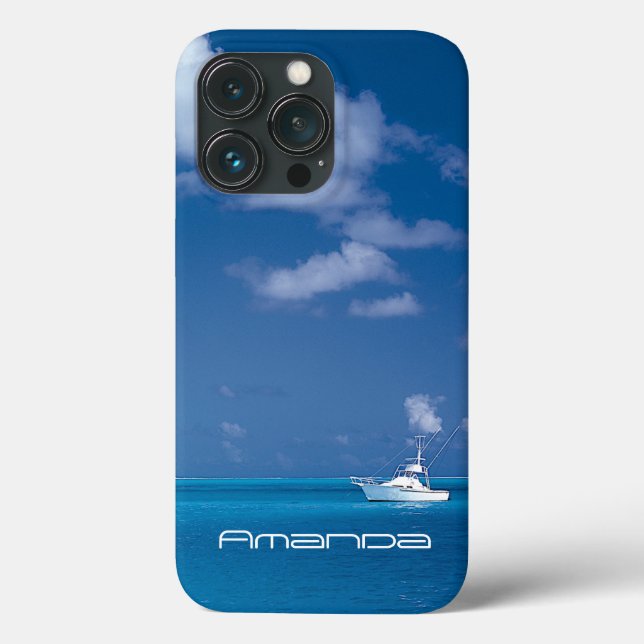 Yachting in Blue Case-Mate iPhone Hülle (Rückseite)