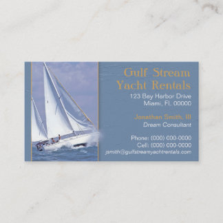 Yachting Visitenkarte