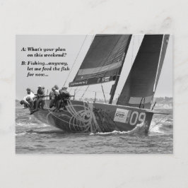 Yachtmeme Postkarte