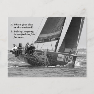 Yachtmeme Postkarte