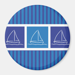 Yachtmuster Magnet