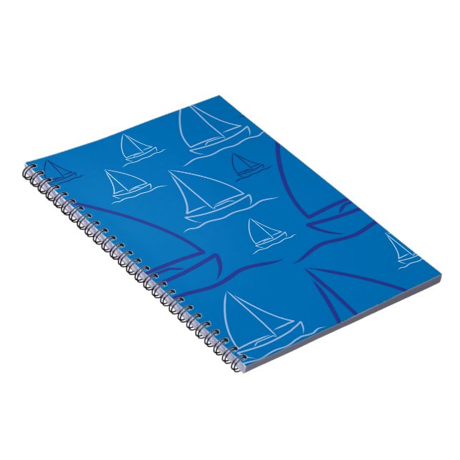 Yachtmuster Notizblock (Rechte Seite)
