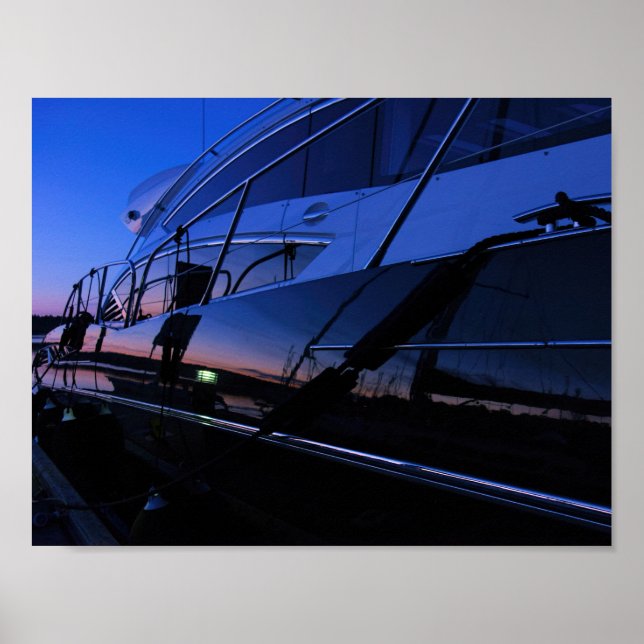 Yachtposter Poster (Vorne)