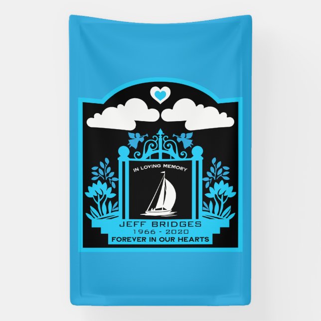 Yachtsman | Yachtsfrau-Beerdigung Banner (Vertikal)