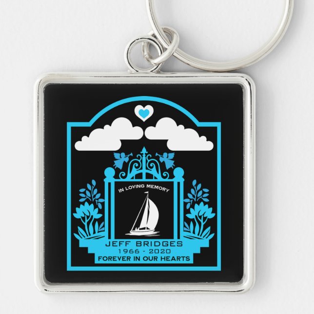 Yachtsman | Yachtsfrau-Beerdigung Schlüsselanhänger (Vorne)