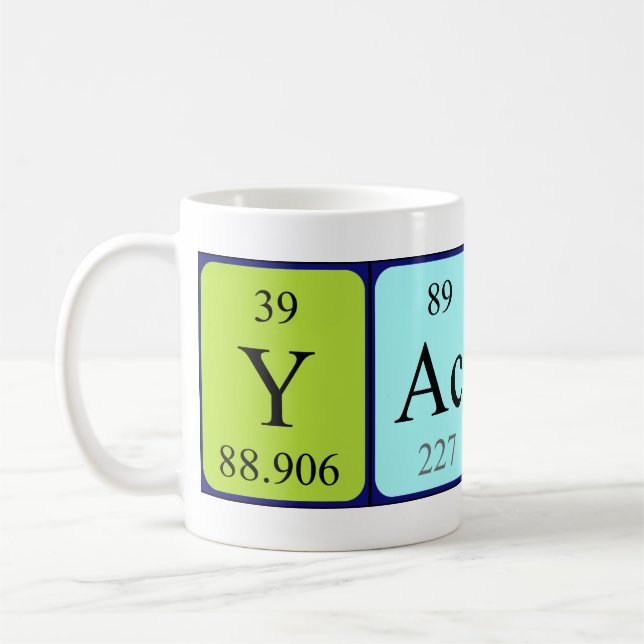 Yacine Periodenname Tasse (Links)