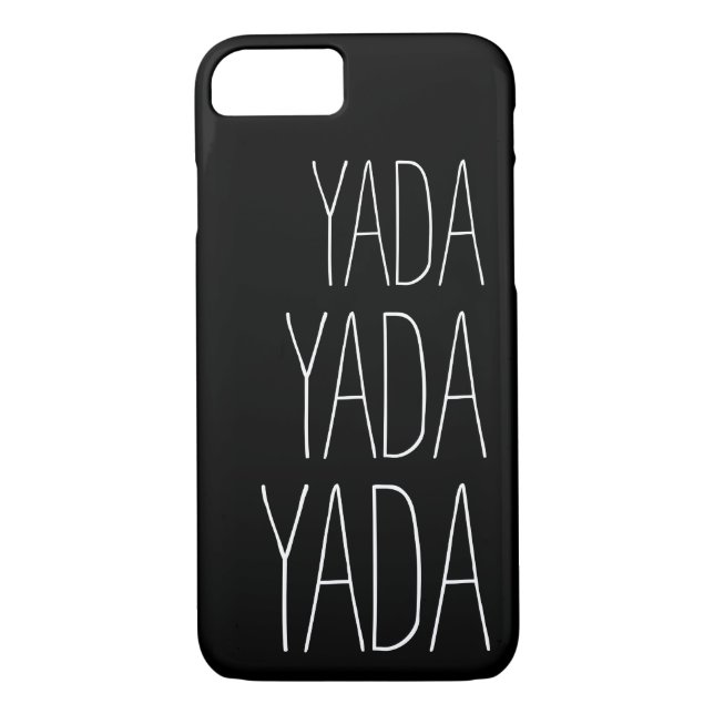 Yada Whimsical Typografy Case-Mate iPhone Hülle (Rückseite)
