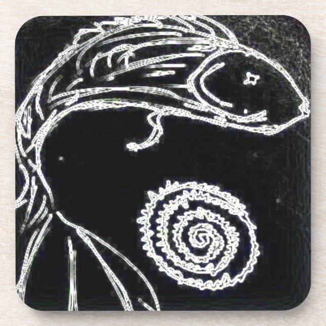 Yaei Betta Getränkeuntersetzer (Vorderseite)